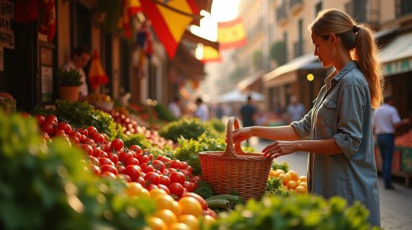 Remplir son panier à Murcie pour la semaine